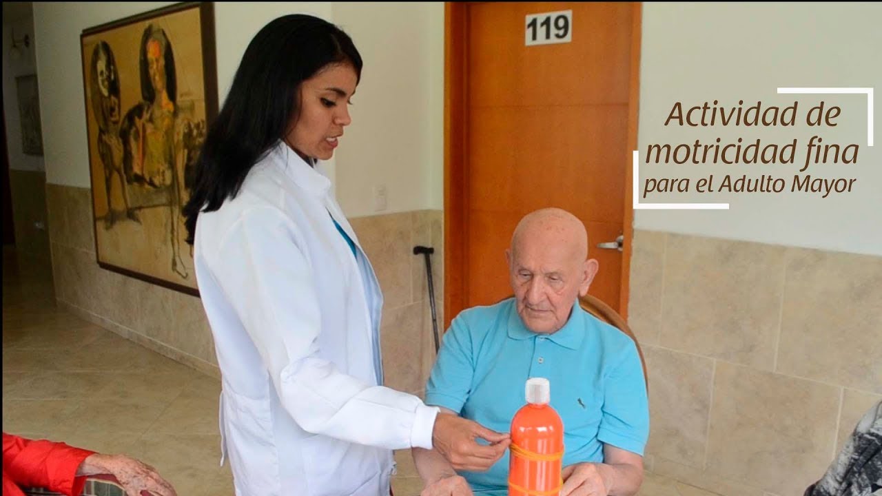 motricidad fina en el adulto mayor
