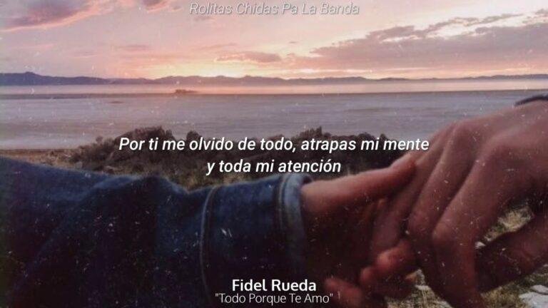 ni por la mente me pasaba