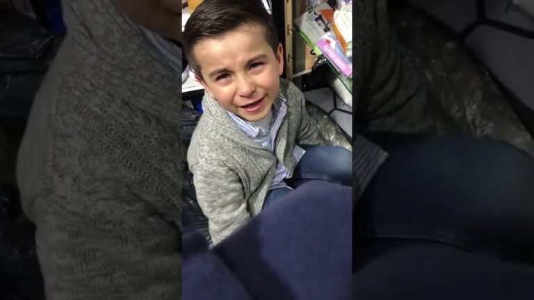 niño no quiere ir al cole