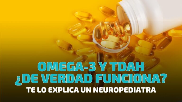 omega 3 para niños deficit atencional