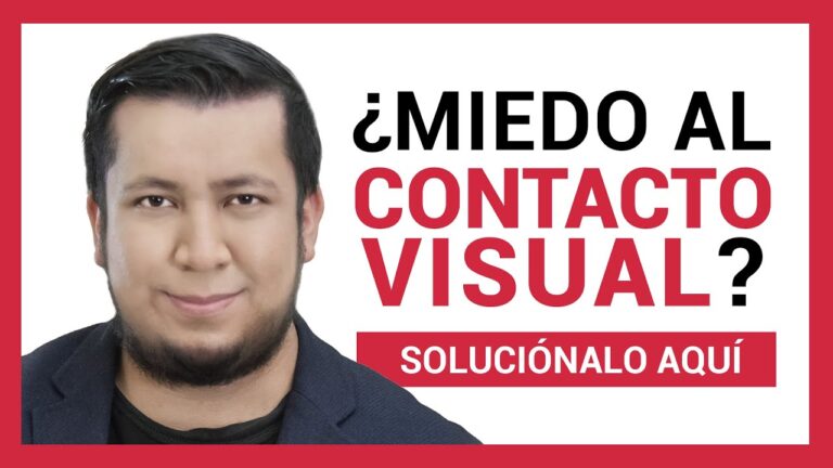 porque me cuesta mirar a las personas a los ojos