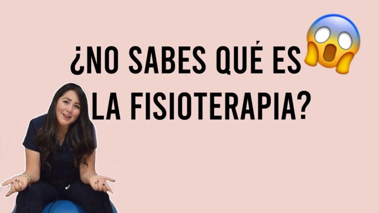 que es fisioterapia y para que sirve