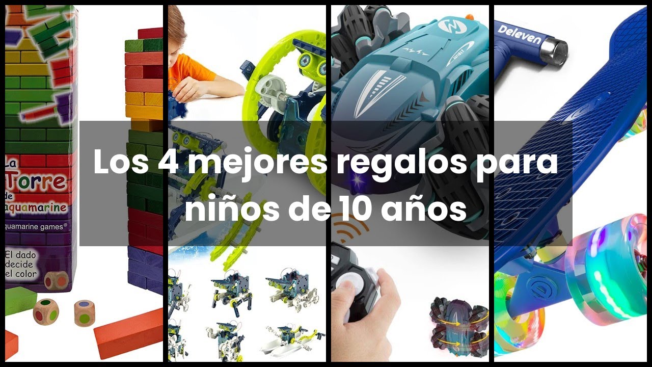 que regalar a un niño de 9 años