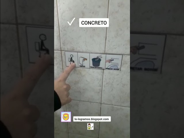 secuencia para ir al baño pictogramas