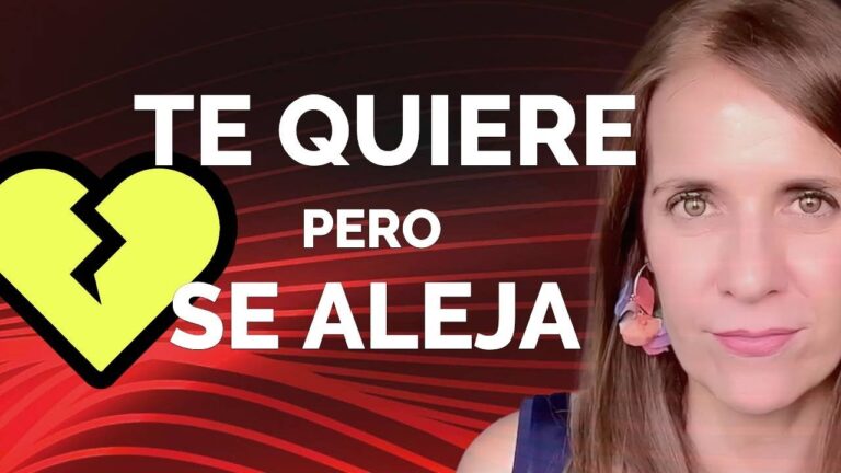 si un hombre esta enamorado porque se aleja