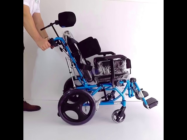 silla de ruedas para niños con paralisis cerebral