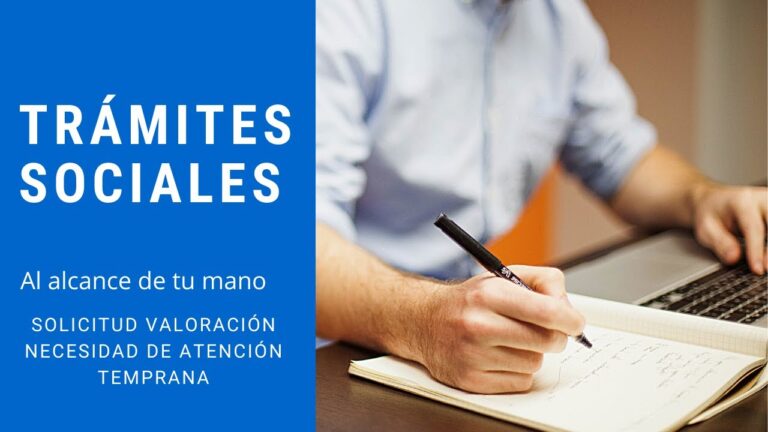 solicitud de valoración de necesidad de atención temprana