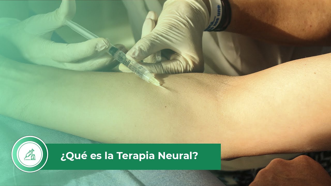 terapia neural que es y para que sirve