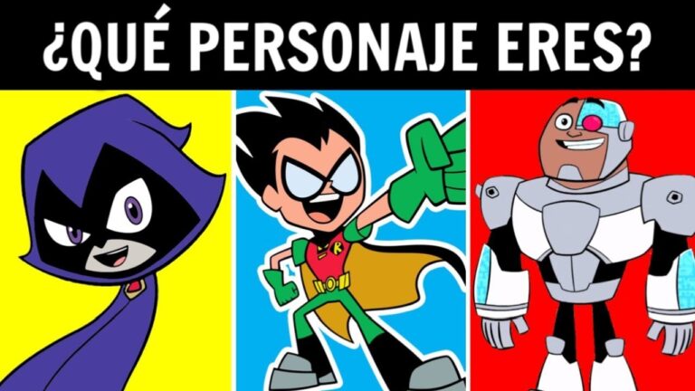 test que personaje de los jovenes titanes eres