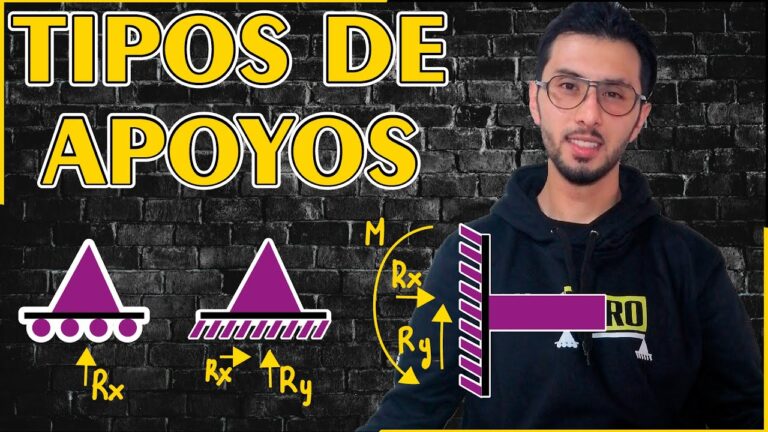 tipos de apoyos y sus reacciones pdf