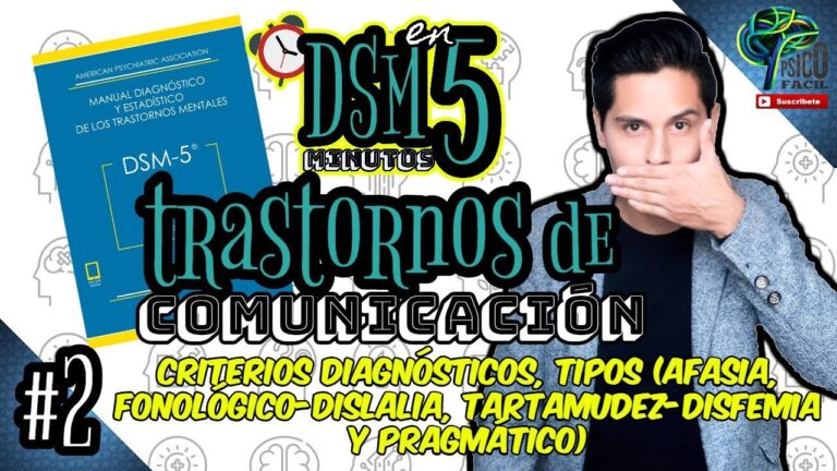 trastornos de la comunicacion dsm v