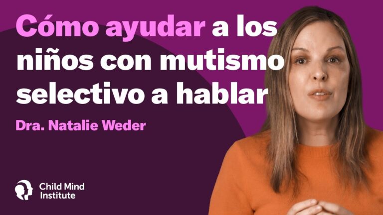 tratamiento para mutismo selectivo infantil